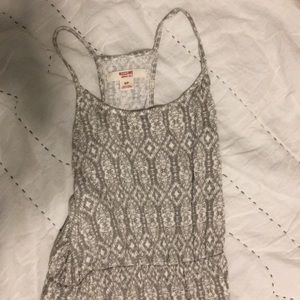 Patterned long sun dress